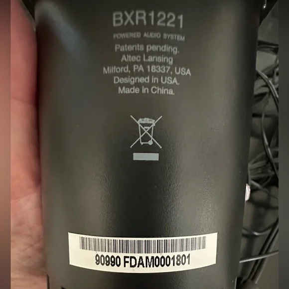 Altec Speakers With Woofer Complete Computer Sound System - Picture 7 of 9